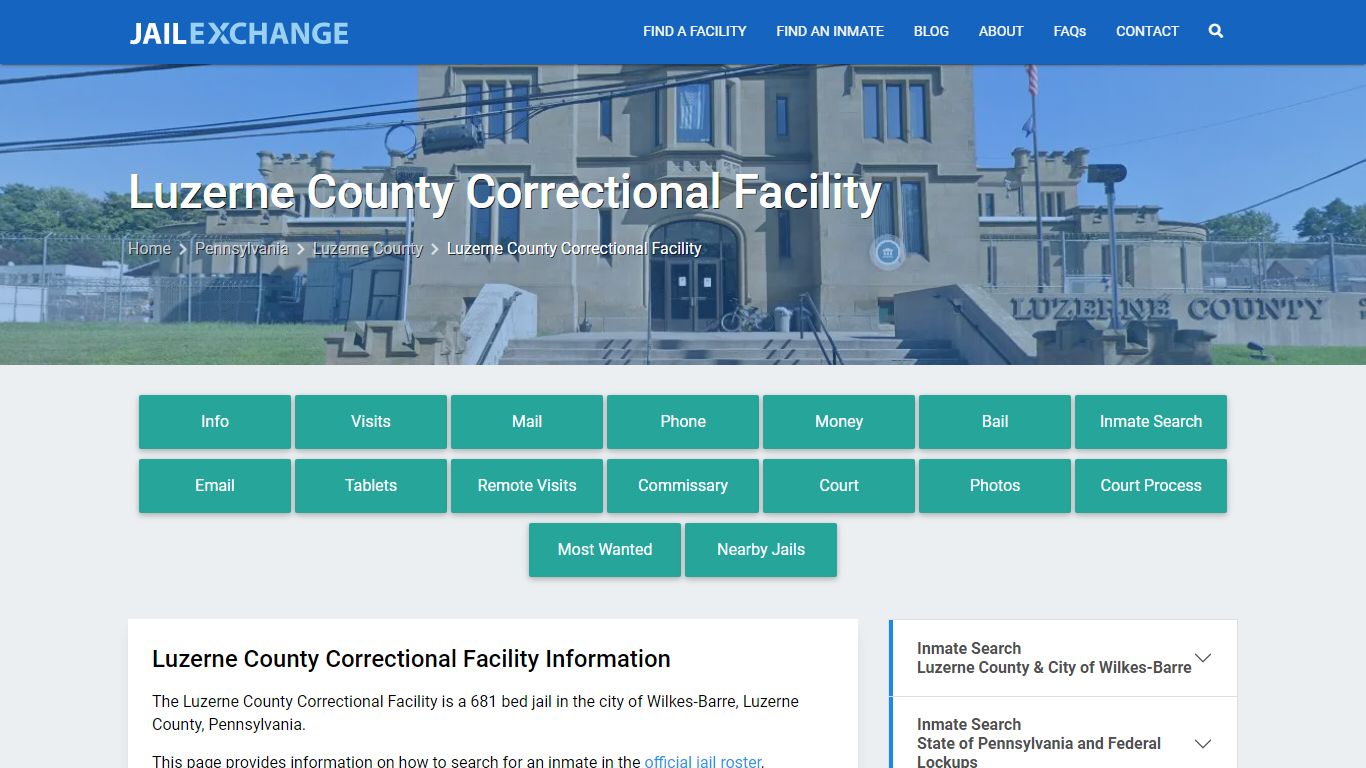 Luzerne County Correctional Facility - Jail Exchange